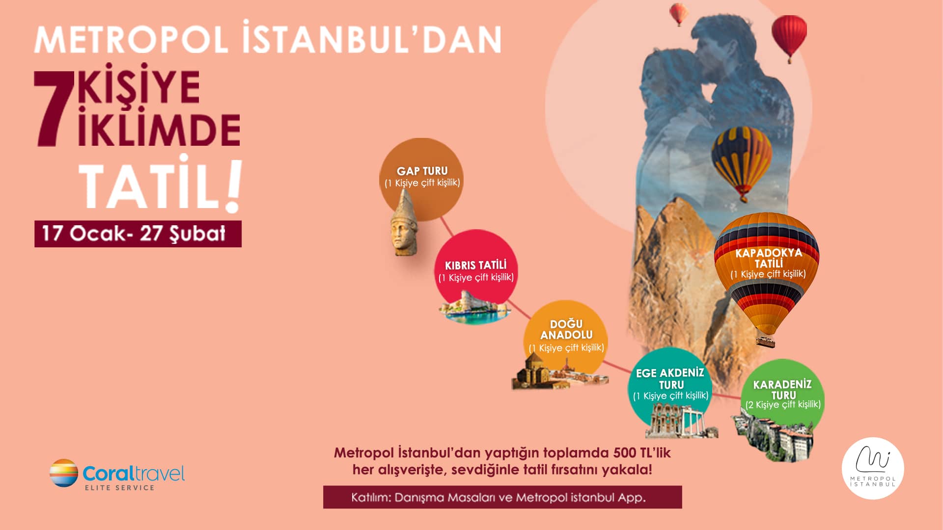 Avrupa’nın en iyi Alışveriş Merkezi Metropol İstanbul’dan 7 kişiye 7 iklimde tatil💕
